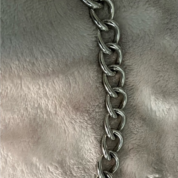 VINTAGE UNISEX STERLING SILVER CURB LINK BRACELET! - Picture 4 of 7